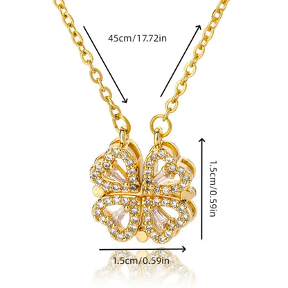 Dimensions du collier trèfle